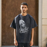 Mens Vintage T Shirt Short Sleeve T-Shirt Men's and Women's