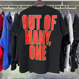 Godspeed T Shirts Urban Coconut Shark Print Cotton Casual Short Sleeve Men and Women