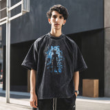 Mens Vintage T Shirt Vintage Character Hip Hop Rapper