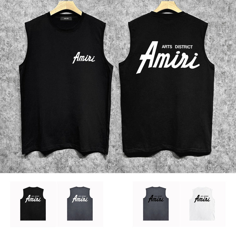 Amiri tank top pure letterprinting