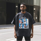 Mens Vintage T Shirt Cartoon Print Vintage