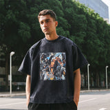 Mens Vintage T Shirt Summer Vintage Hiphop
