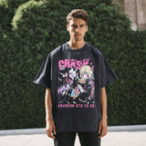 Mens Vintage T Shirt Short Sleeve T-Shirt Men