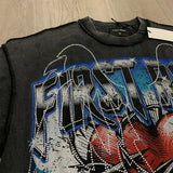 First Row T Shirts A Sacred Vow Wing 2026 Latest Trendy Brand Shiny High-Quality Hot Diamond