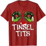 Jingle Balls Tinsel Tits Funny Couple Chestnuts