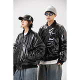 Unisex Coat PU Leather Cool Coat