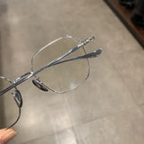 CHH Chrome Hearts Glasses Ultra Light Retro Simple Myopia Glasses Frame