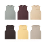 Fog Essentials tank spring/summer FOG alphabet casual vest