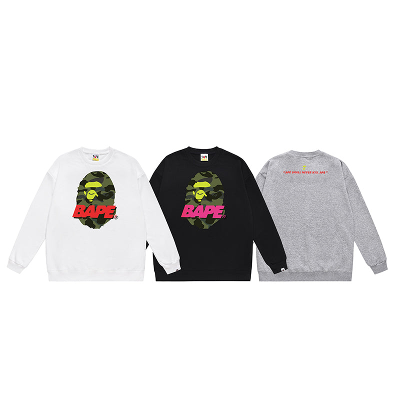 Bathing ape Crew neck sweatshirt