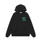 OFF WHITE Hoodie Trendy Street Style Personalized Cotton
