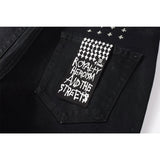 KSUBI Jeans Men's Straight High Street Pants