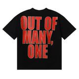 Godspeed T Shirts Urban Coconut Shark Print Cotton Casual Short Sleeve Men and Women