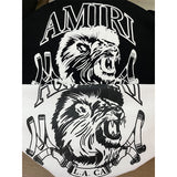 Amiri T Shirts Fashion Print Couple High Street