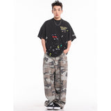 Unisex T-Shirts GALLERY DEPT Washed Graffiti Print Tee