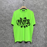 Amiri t shirts morning glory printing short sleeve