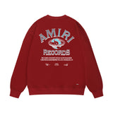 Amiri Sweatshirt Printed Trendy Pure Cotton