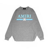 Amiri Long Sleeved Shirt Printed Trendy Pure Cotton