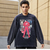 Mens Vintage Long Sleeve Shirt