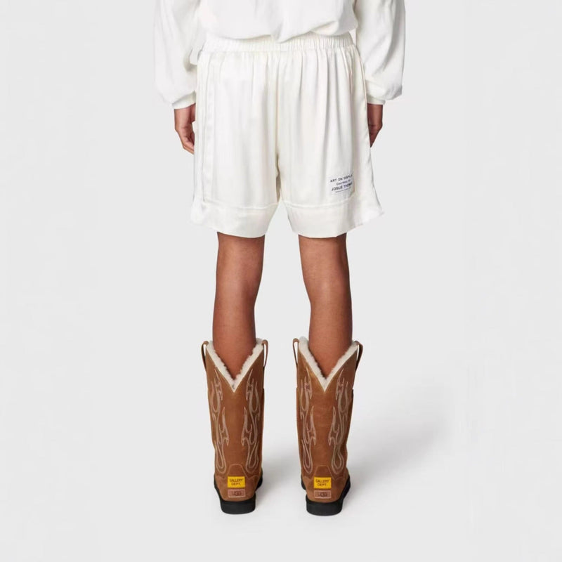 Gallery Dept Shorts Letter Towel Embroidered Casual Shorts