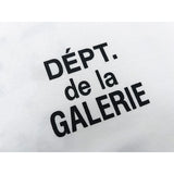 Gallery Dept T-Shirt Alphabet Slogan Short Sleeve T-Shirt