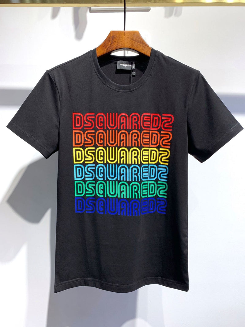 Dsq2 T Shirt Casual Sports Printed Short Sleeve Summer Men