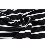 Fog Essentials T Shirts Spring/Summer FOG Season 6 Striped Crew Neck Short Sleeves