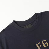 Fog Essentials T Shirts Spring Summer FOG Letter Crew Neck Short Sleeves