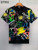 Dsq2 T Shirt Casual Sports Printed Short Sleeve Summer Men