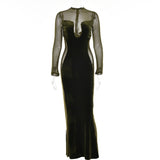 Women Dress Sexy See-through Dress