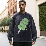 Mens Vintage Long Sleeve Shirt