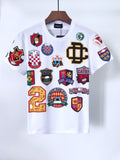 Dsq2 T Shirt Casual Sports Printed Short Sleeve Summer Men