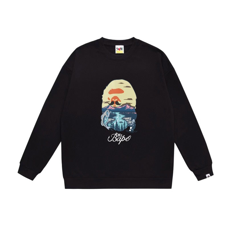 Bathing ape Crew neck sweatshirt