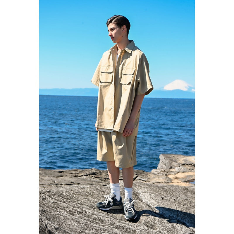 Unisex Shorts Retro Workwear Shorts Casual Loose