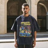 Mens Vintage T Shirt Vintage High Street Loose