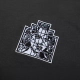 C.e t shirts retroembroider trapezoidal logo pullover short-sleeved men and women