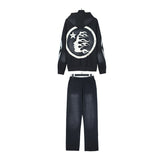 Hellstar Hoodie And Pants Two-Piece Set