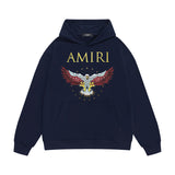 Amiri Hoodie Printed Trendy Pure Cotton