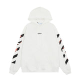 OFF WHITE Hoodie Trendy Street Style Personalized Cotton