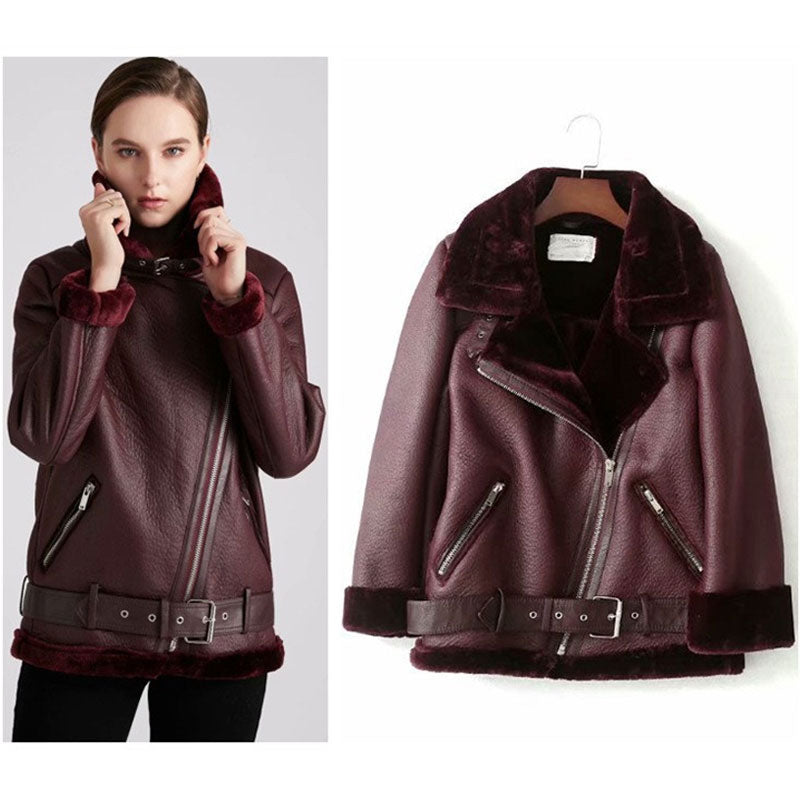 Women Cotton Coat Thickened Warm Coat
