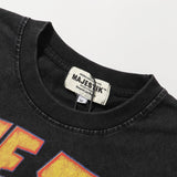 MAJESTIK T Shirts Treet Artist Garment Dyed Print Crop Tee