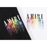 Amiri T Shirts Fashion Print Couple High Street
