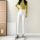 Women Jeans Vintage Stretch Slim Casual