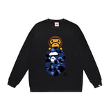 Bathing ape Crew neck sweatshirt