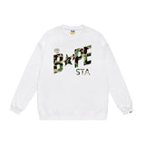 Bathing ape Crew neck sweatshirt