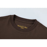 Travis Scott T Shirts x Mitchell x Ness Miami Hurricanes Seal Short Sleeve