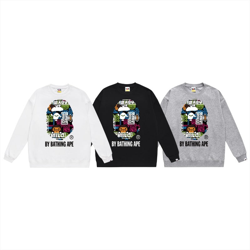 Bathing ape Crew neck sweatshirt