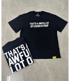 Cough Syrup T Shirts Direct Injection Hot Diamond Short Sleeves