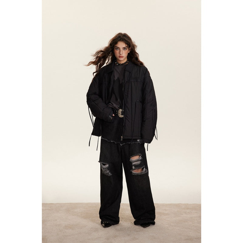 Unisex Coat Cotton-Padded Clothes for Couples Winter