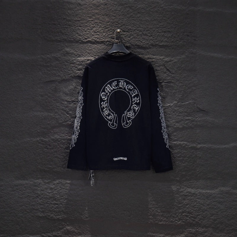 Chrome Hearts Sweatshirt Autumn/Winter Crew Neck Sweater
