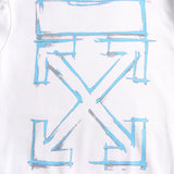 OW Hoodie Blue Chalk Gradient Long Sleeve